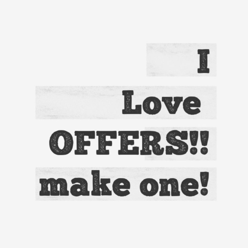 Offers are welcome!!